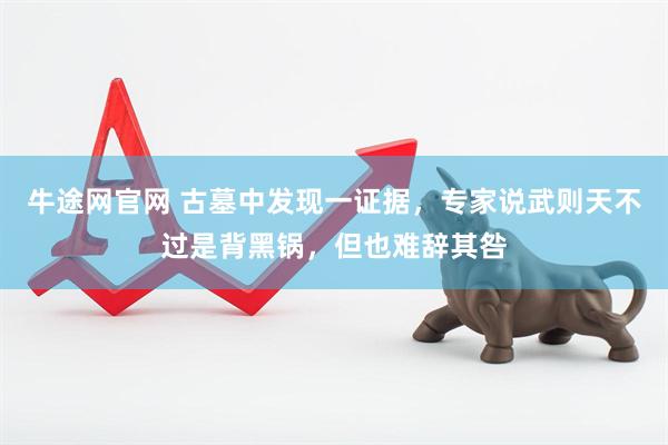 牛途网官网 古墓中发现一证据，专家说武则天不过是背黑锅，但也难辞其咎